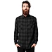 URBAN CLASSICS Checked Flanell Černá S