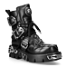 NEW ROCK Cross Shoes (407-S1) Black-Grey Černá Šedá 37