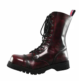 NEVERMIND Bordeaux Polido Černá Červená 36