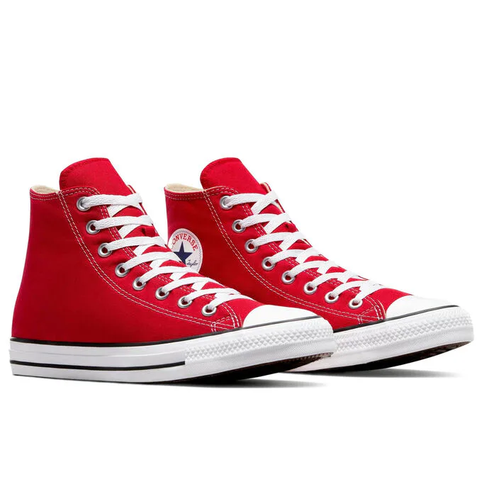 CONVERSE All Star Hi Červená Bílá 36