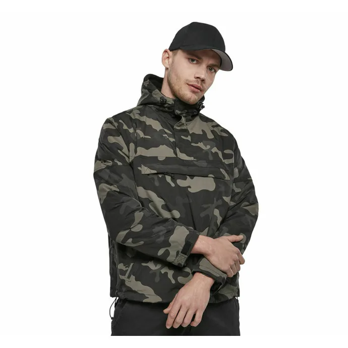 BRANDIT Windbreaker Darkcamo Černá Šedá XXL